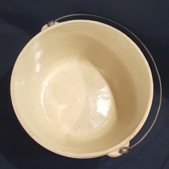 Antique Yellow Ware Mixing Bowl - Picture 3 of 6